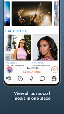 La 100X Radio android App screenshot 2