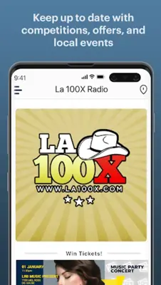 La 100X Radio android App screenshot 3